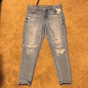 High rise jeans